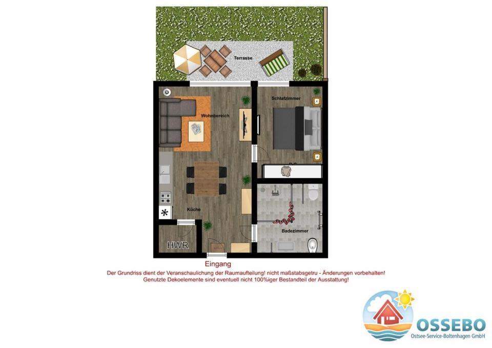Haus Thalia Wohnung 2 Boltenhagen  Esterno foto